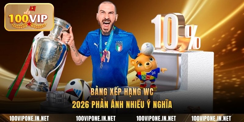 Bảng xếp hạng WC 2026 phản ánh nhiều ý nghĩa